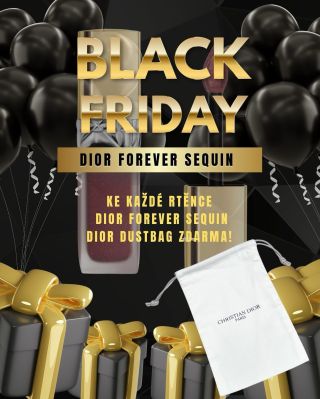 Zakupte si na našem e-shopu libovolný odstín D I O R Forever Sequin a dostanete zdarma D i o r dustbag. Budete tak mít...